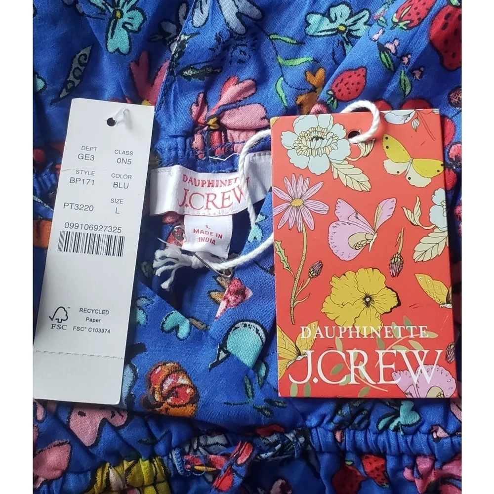 80. J.Crew X Dauphinette maxi cover-up dress in cornucopia floral